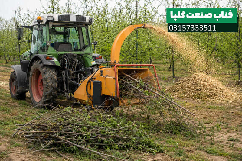 چوب خردکن مناسب باغ و فضای سبز